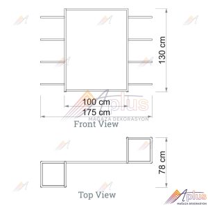 ROTA S83 Demonte Orta Stand [ TD 100 ] - Görsel 5